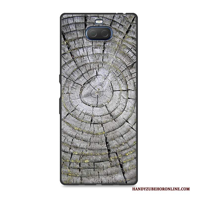 Custodia Sony Xperia 10 Protezione Morbidotelefono, Cover Sony Xperia 10 Zoccoli Di Personalità Chiaro
