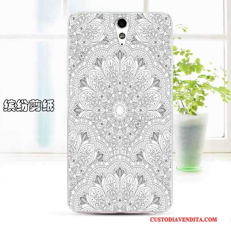 Custodia Sony Xperia C5 Ultra Dual Silicone Morbido Giallo, Cover Sony Xperia C5 Ultra Dual Cartone Animato Telefono