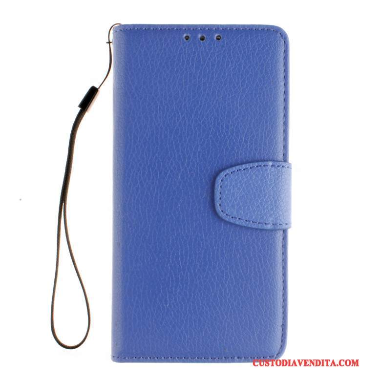 Custodia Sony Xperia M5 Dual Folio Anti-caduta Porpora, Cover Sony Xperia M5 Dual Pelle Morbidotelefono