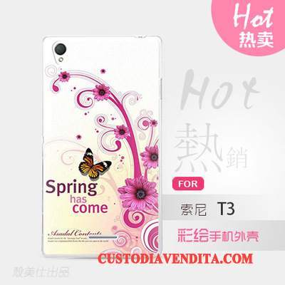 Custodia Sony Xperia T3 Colore Telefono, Cover Sony Xperia T3 Protezione