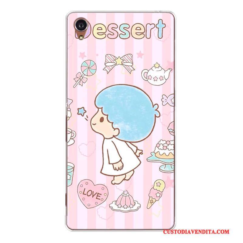 Custodia Sony Xperia Xa Cartone Animato Blu Bello, Cover Sony Xperia Xa Silicone Anti-caduta Morbido