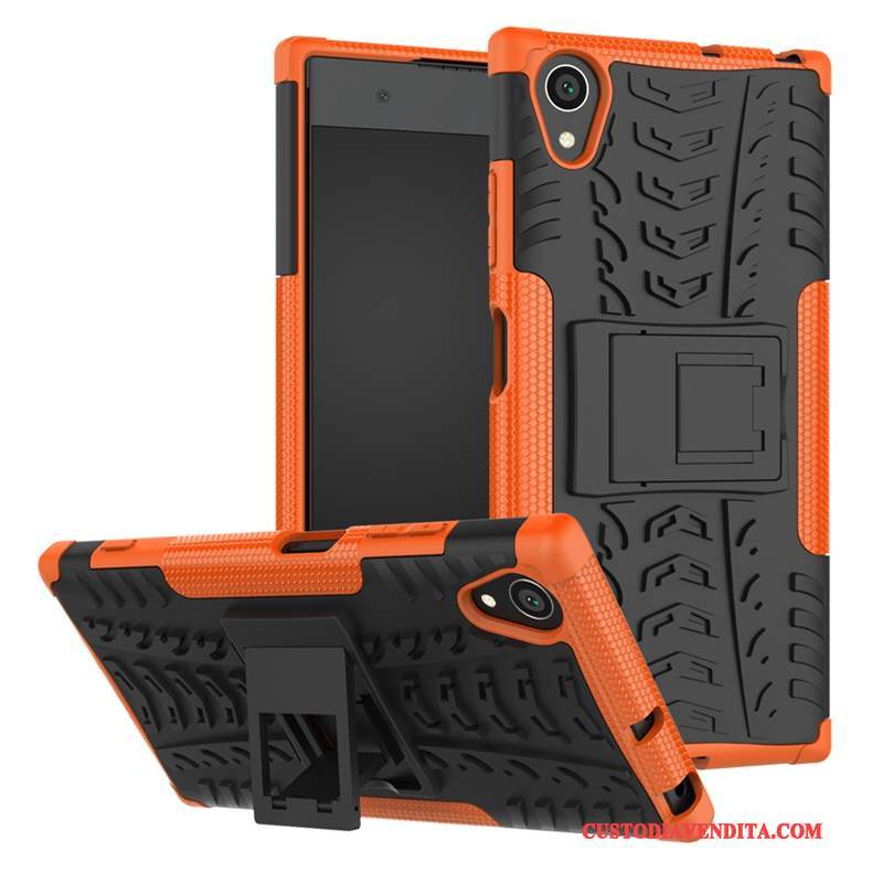 Custodia Sony Xperia Xa1 Plus Telefono Tutto Incluso, Cover Sony Xperia Xa1 Plus Blu Supporto