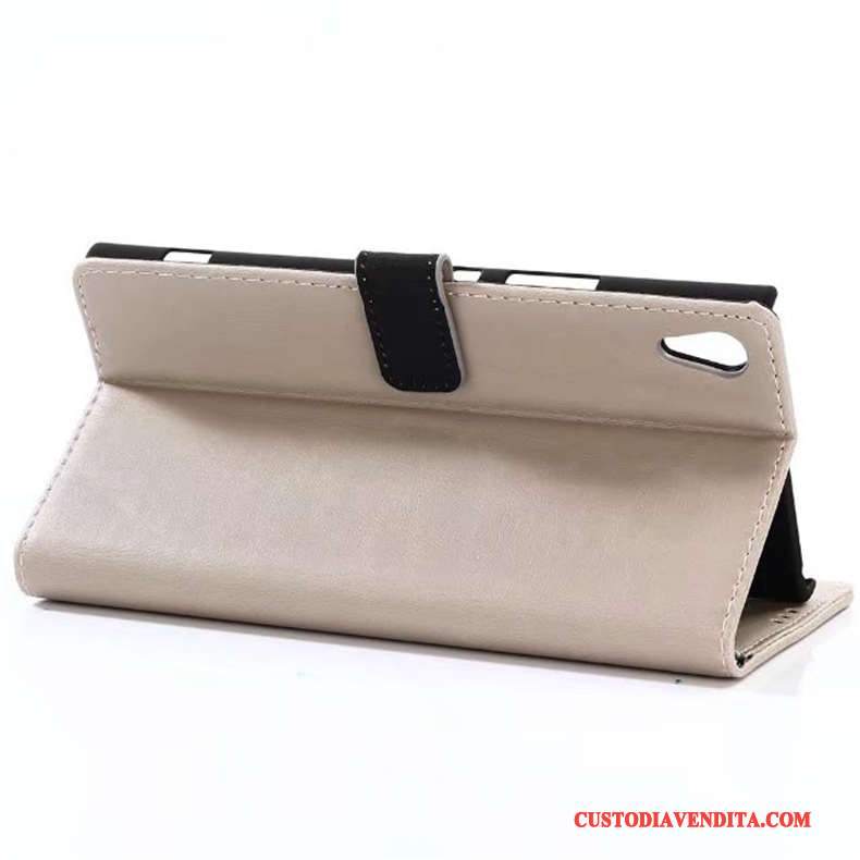 Custodia Sony Xperia Xa1 Protezione Supporto Carta, Cover Sony Xperia Xa1 Pelle
