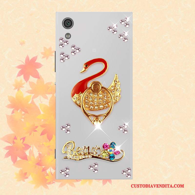 Custodia Sony Xperia Xa1 Ultra Strass Anti-cadutatelefono, Cover Sony Xperia Xa1 Ultra Colore Morbido Antiscivolo