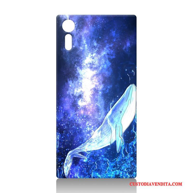 Custodia Sony Xperia Xz Goffratura Telefono Rosa, Cover Sony Xperia Xz Silicone Difficile Tendenza