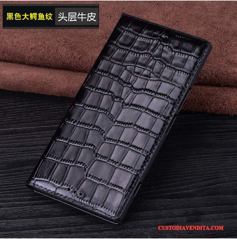 Custodia Sony Xperia Xz Pelle Nerotelefono, Cover Sony Xperia Xz
