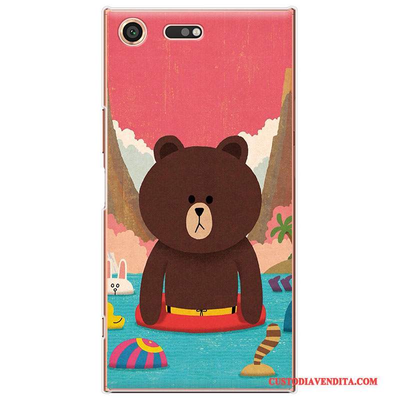 Custodia Sony Xperia Xz Premium Cartone Animato Verde Bello, Cover Sony Xperia Xz Premium Protezione Telefono