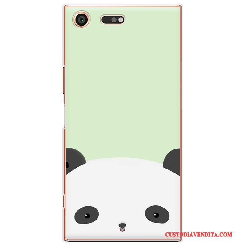 Custodia Sony Xperia Xz Premium Cartone Animato Verde Bello, Cover Sony Xperia Xz Premium Protezione Telefono