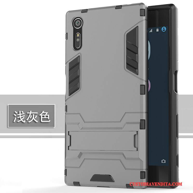 Custodia Sony Xperia Xz Silicone Macchiatitelefono, Cover Sony Xperia Xz Protezione Blu Anti-caduta