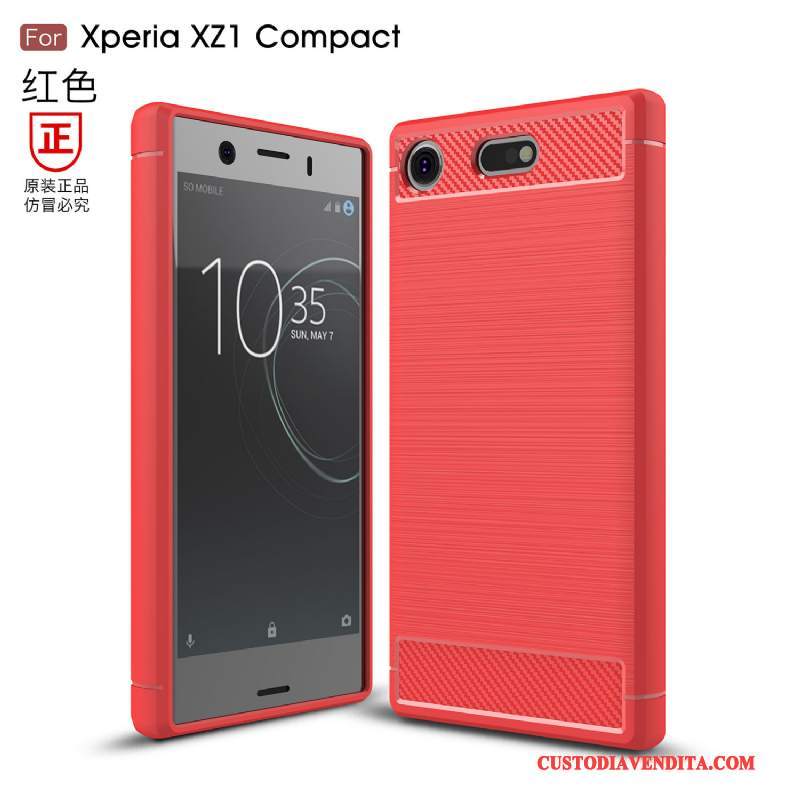 Custodia Sony Xperia Xz1 Compact Protezione Anti-caduta Chiaro, Cover Sony Xperia Xz1 Compact Morbido Tutto Incluso