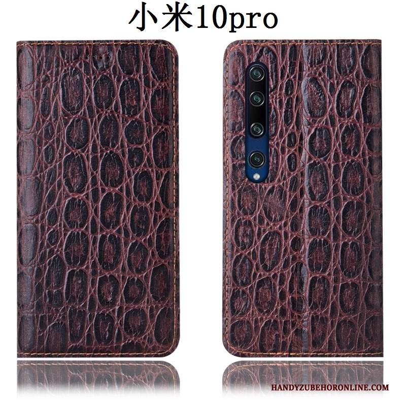 Custodia Xiaomi Mi 10 Pro Pelle Tutto Incluso Gioventù, Cover Xiaomi Mi 10 Pro Protezione Piccolatelefono
