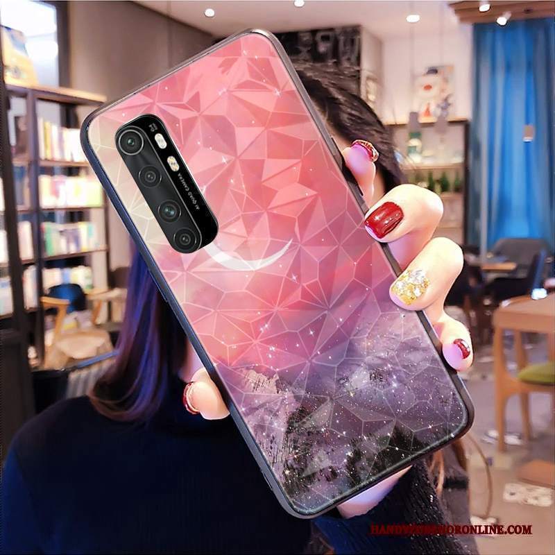 Custodia Xiaomi Mi Note 10 Lite Protezione Tutto Incluso Piccola, Cover Xiaomi Mi Note 10 Lite Forma Del Diamantetelefono