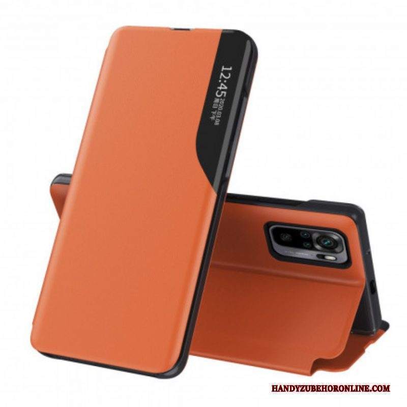Custodia Xiaomi Redmi Note 10 / 10S Effetto Pelle