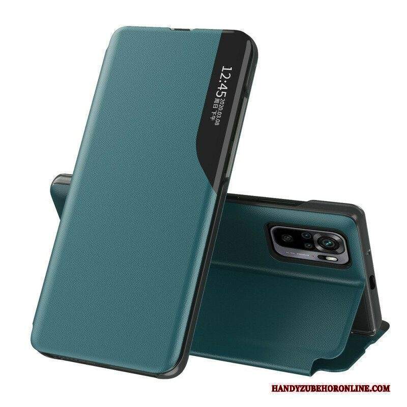 Custodia Xiaomi Redmi Note 10 5G Ecopelle Testurizzata