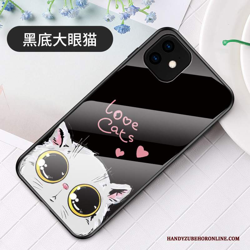 Custodia iPhone 11 Cartone Animato Di Personalità Bello, Cover iPhone 11 Creativo Telefono Rosso