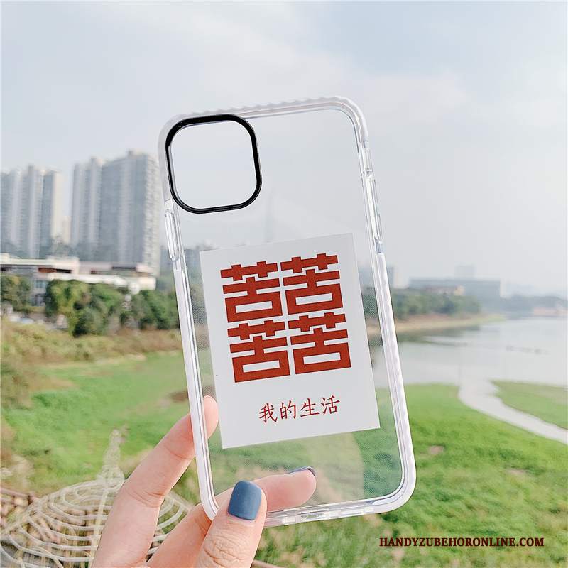 Custodia iPhone 11 Pro Creativo Rosso Amanti, Cover iPhone 11 Pro Protezione Biancotelefono