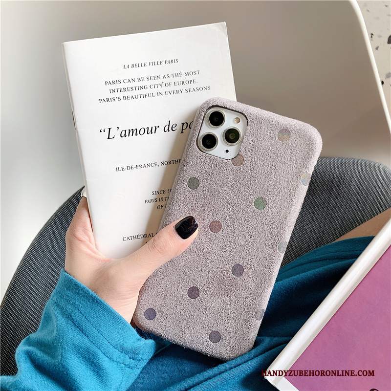 Custodia iPhone 11 Pro Protezione Flanellatelefono, Cover iPhone 11 Pro Vintage Nuovo Giallo