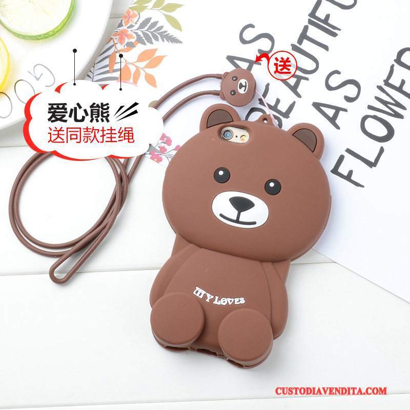 Custodia iPhone 5/5s Cartone Animato Tutto Inclusotelefono, Cover iPhone 5/5s Silicone Tendenza Anti-caduta