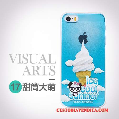 Custodia iPhone 5/5s Colore Bello Di Personalità, Cover iPhone 5/5s Creativo Telefono