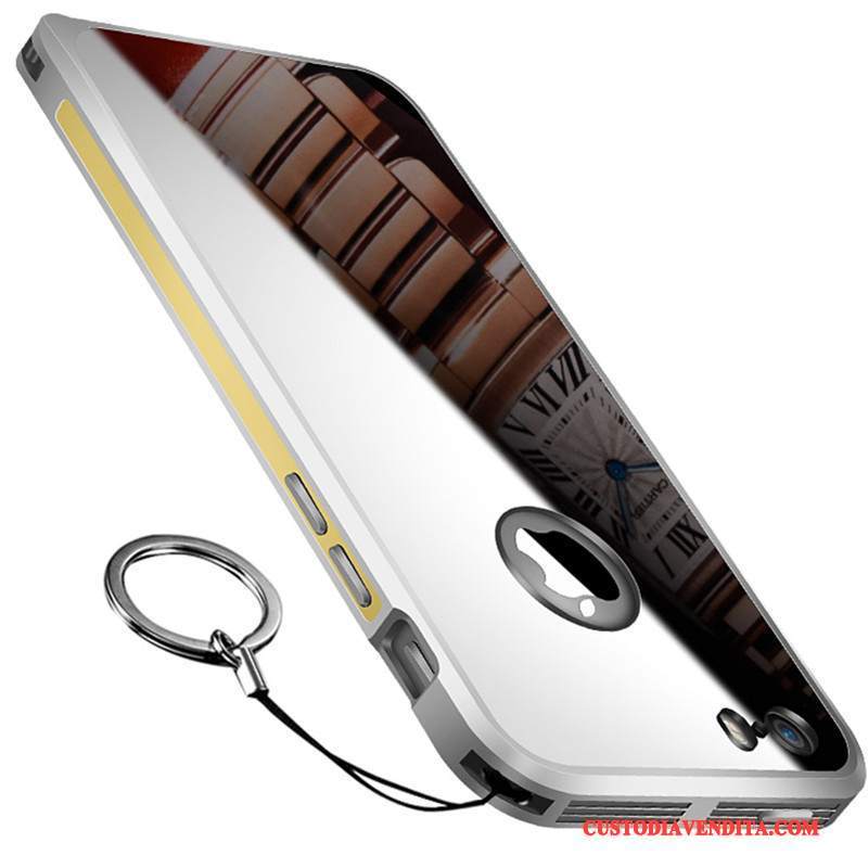 Custodia iPhone 5/5s Creativo Anti-caduta Metallo, Cover iPhone 5/5s Protezione Specchiotelefono
