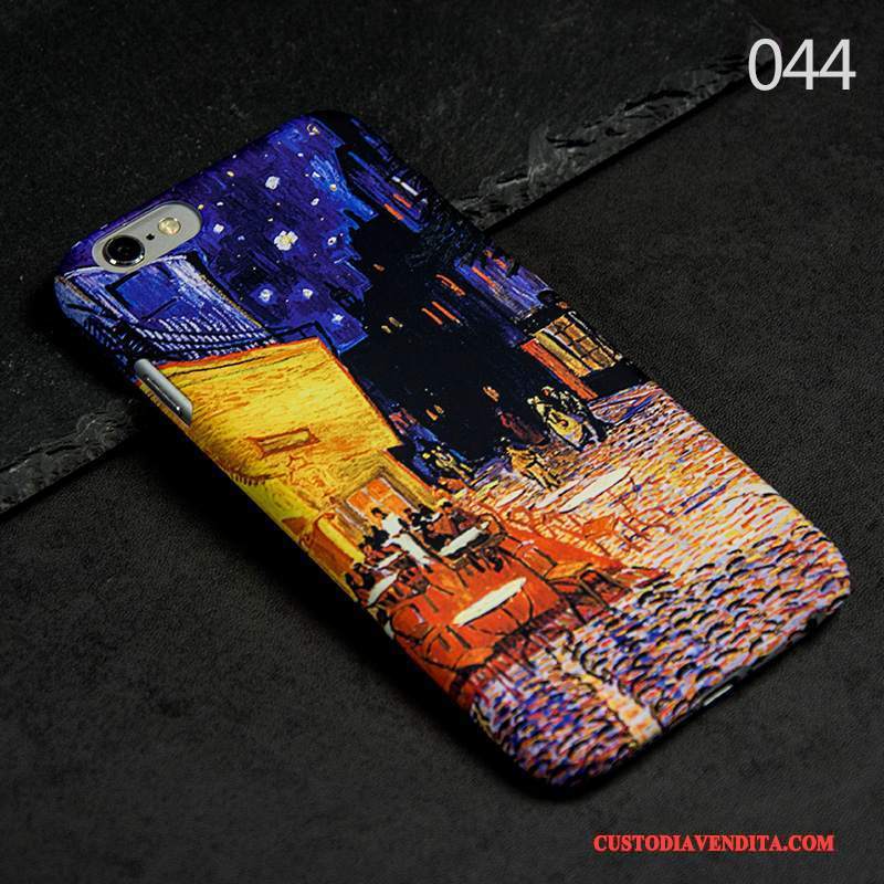 Custodia iPhone 6/6s Colore Sottile Macchiati, Cover iPhone 6/6s Protezione Telefono Anti-caduta