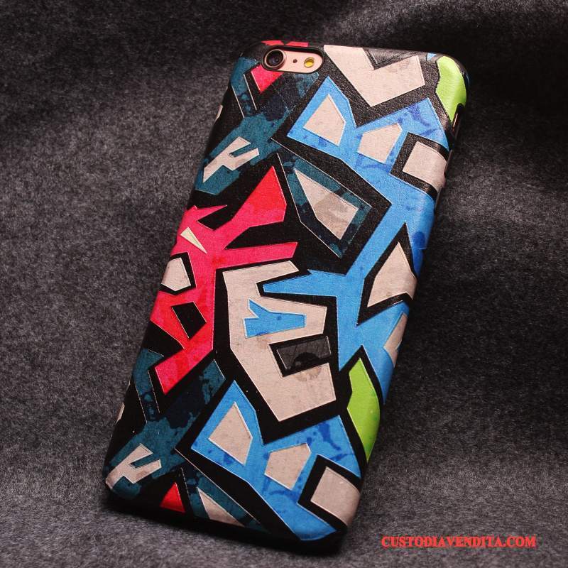 Custodia iPhone 6/6s Colore Tendenza Di Personalità, Cover iPhone 6/6s Creativo Anti-caduta Macchiati