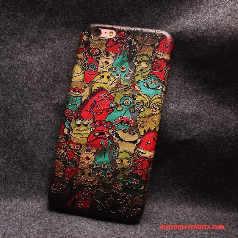 Custodia iPhone 6/6s Colore Tendenza Di Personalità, Cover iPhone 6/6s Creativo Anti-caduta Macchiati