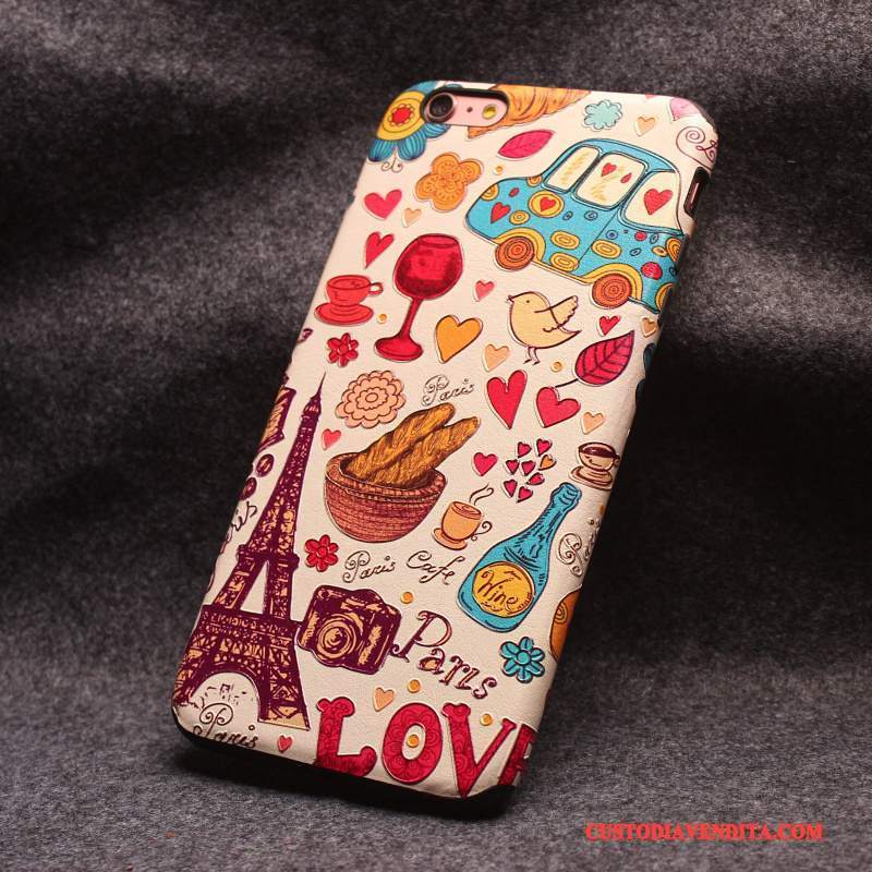 Custodia iPhone 6/6s Colore Tendenza Di Personalità, Cover iPhone 6/6s Creativo Anti-caduta Macchiati