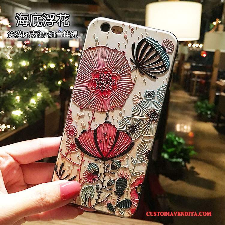 Custodia iPhone 6/6s Colore Tutto Inclusotelefono, Cover iPhone 6/6s Silicone Supporto Ornamenti Appesi