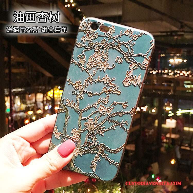 Custodia iPhone 6/6s Colore Tutto Inclusotelefono, Cover iPhone 6/6s Silicone Supporto Ornamenti Appesi