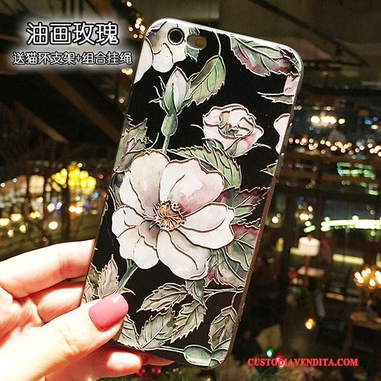 Custodia iPhone 6/6s Colore Tutto Inclusotelefono, Cover iPhone 6/6s Silicone Supporto Ornamenti Appesi