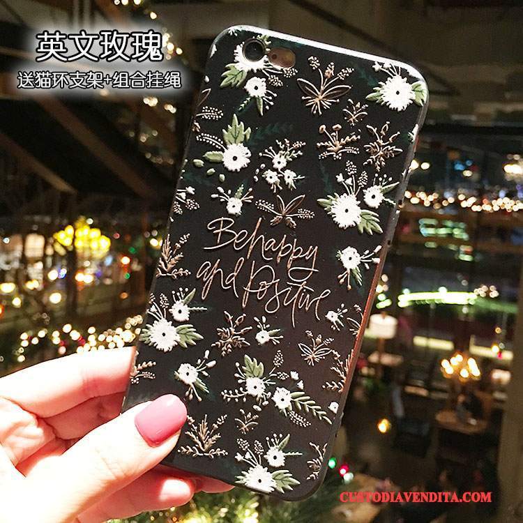 Custodia iPhone 6/6s Colore Tutto Inclusotelefono, Cover iPhone 6/6s Silicone Supporto Ornamenti Appesi