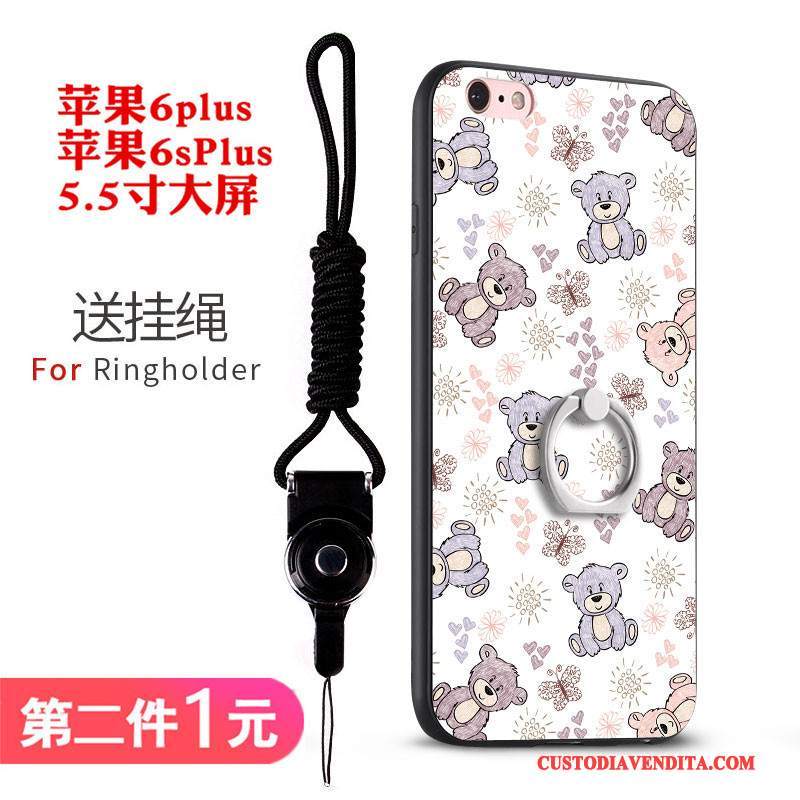 Custodia iPhone 6/6s Plus Colore Tendenzatelefono, Cover iPhone 6/6s Plus Silicone Morbido Anti-caduta