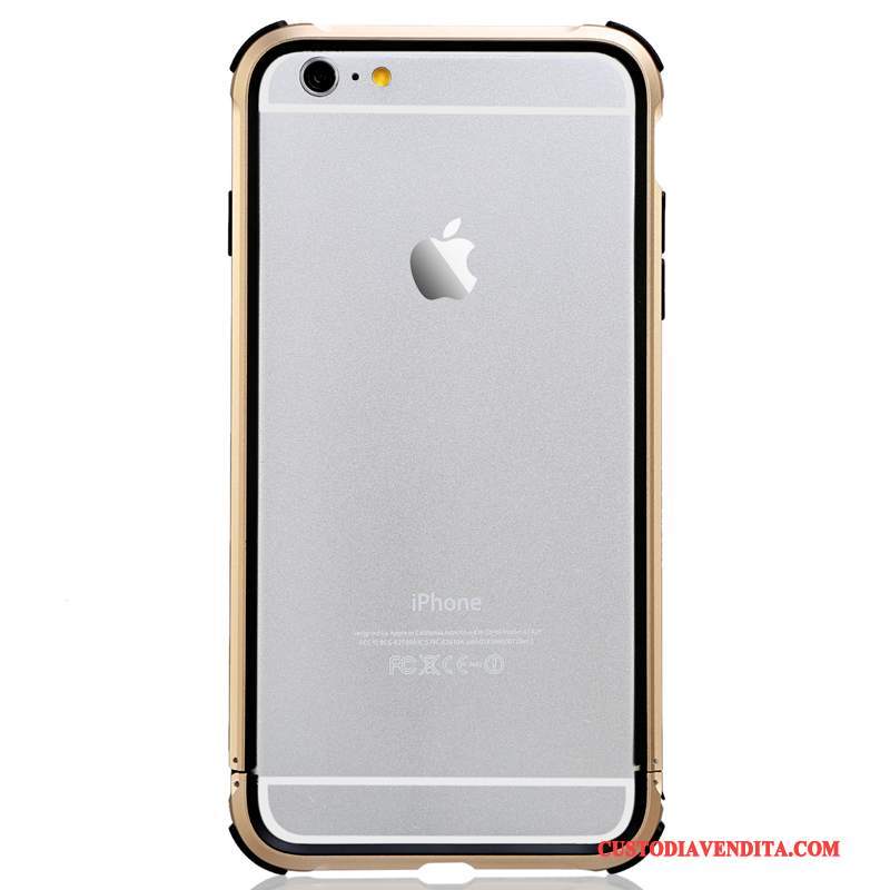 Custodia iPhone 6/6s Plus Protezione Rosso Metallo, Cover iPhone 6/6s Plus Tendenzatelefono