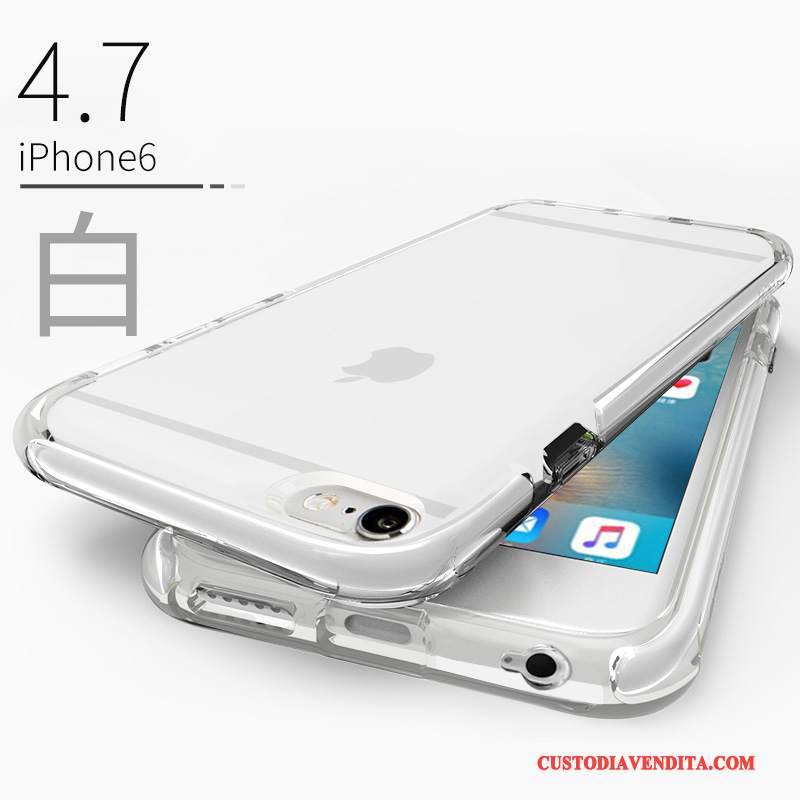 Custodia iPhone 6/6s Plus Silicone Anti-cadutatelefono, Cover iPhone 6/6s Plus Macchiati Di Personalità