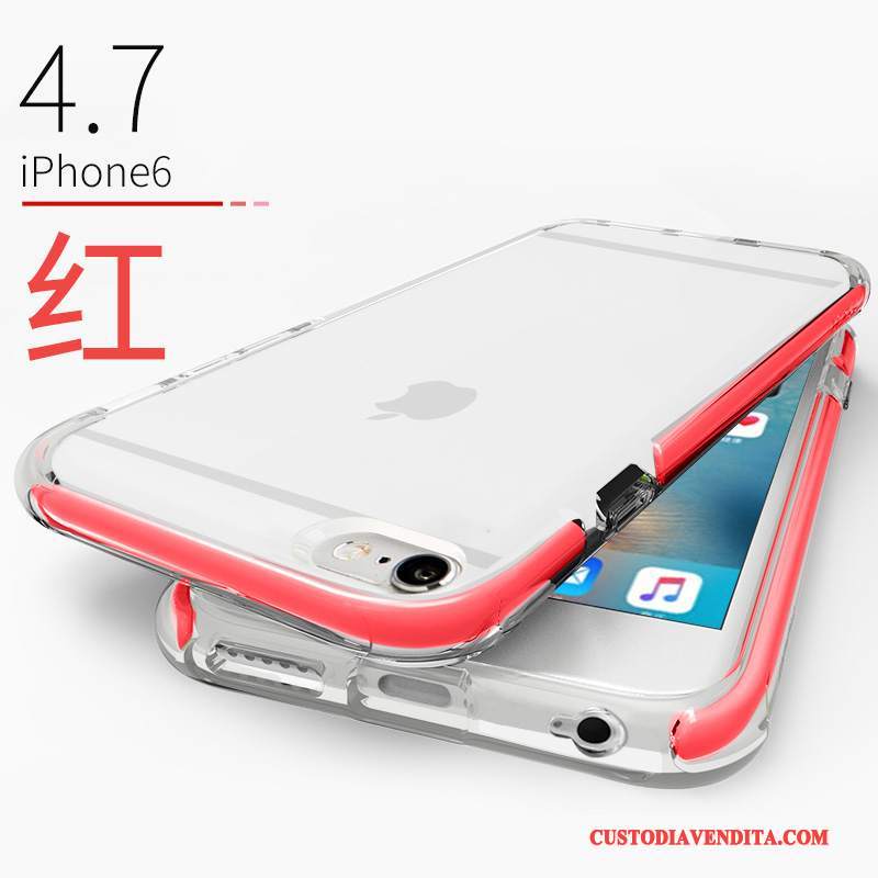 Custodia iPhone 6/6s Plus Silicone Anti-cadutatelefono, Cover iPhone 6/6s Plus Macchiati Di Personalità