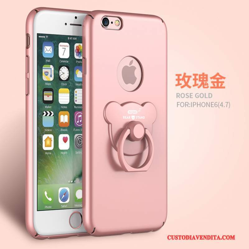 Custodia iPhone 6/6s Protezione Rosa Anti-caduta, Cover iPhone 6/6s Macchiatitelefono