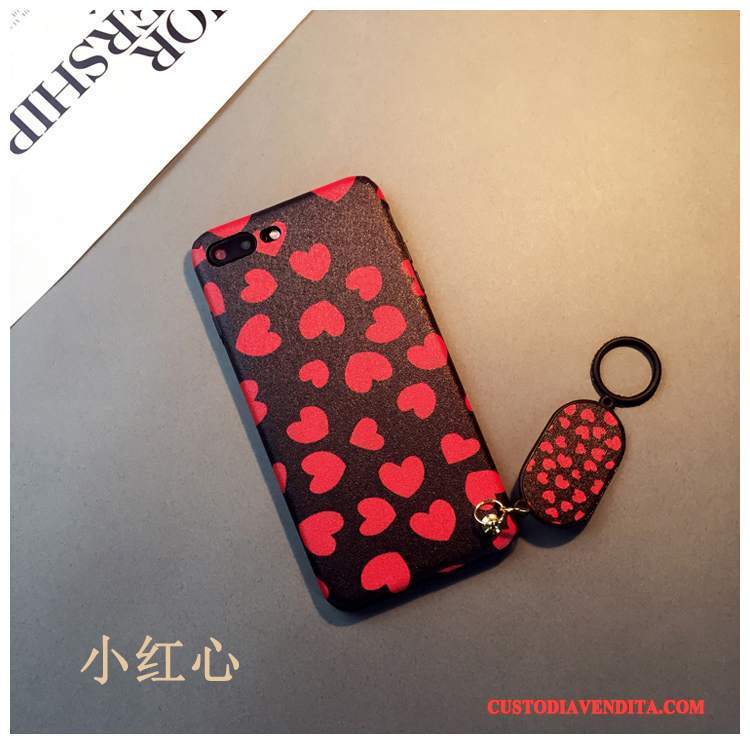 Custodia iPhone 6/6s Seta Di Personalità Tendenza, Cover iPhone 6/6s Cuore Rosso