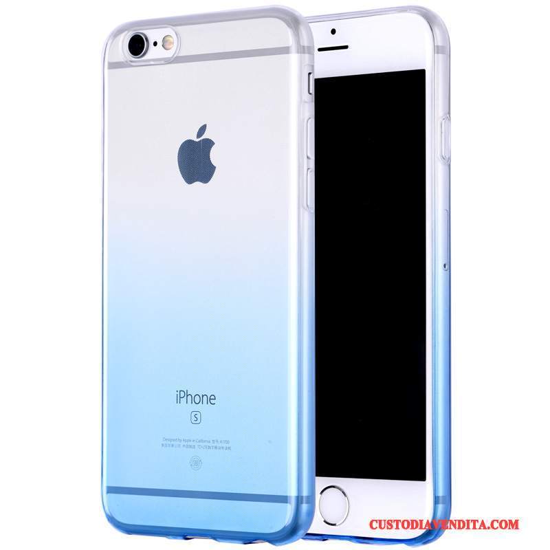 Custodia iPhone 6/6s Silicone Telefono Gradiente, Cover iPhone 6/6s Tutto Incluso Morbido