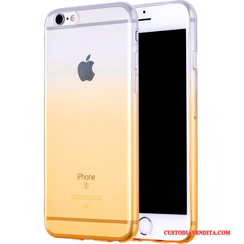 Custodia iPhone 6/6s Silicone Telefono Gradiente, Cover iPhone 6/6s Tutto Incluso Morbido
