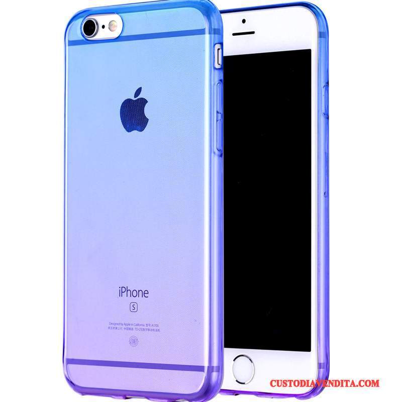 Custodia iPhone 6/6s Silicone Telefono Gradiente, Cover iPhone 6/6s Tutto Incluso Morbido