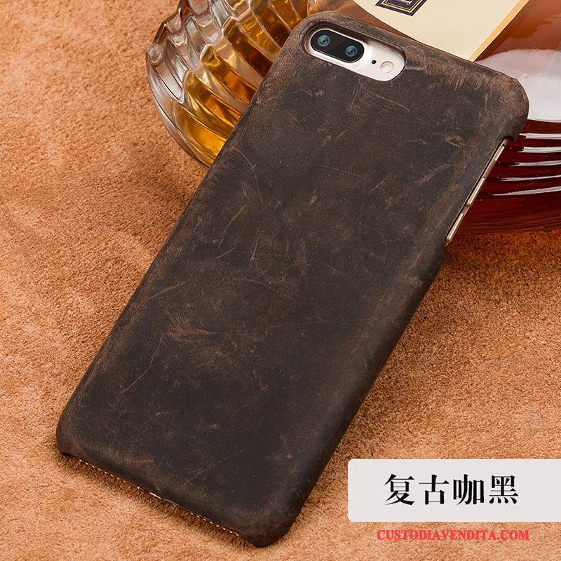 Custodia iPhone 7 Pelle Telefono Radiante, Cover iPhone 7 Colore Difficile Arte