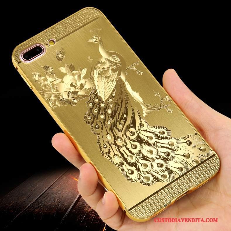 Custodia iPhone 7 Plus Protezione Tutto Inclusotelefono, Cover iPhone 7 Plus Nero Tendenza