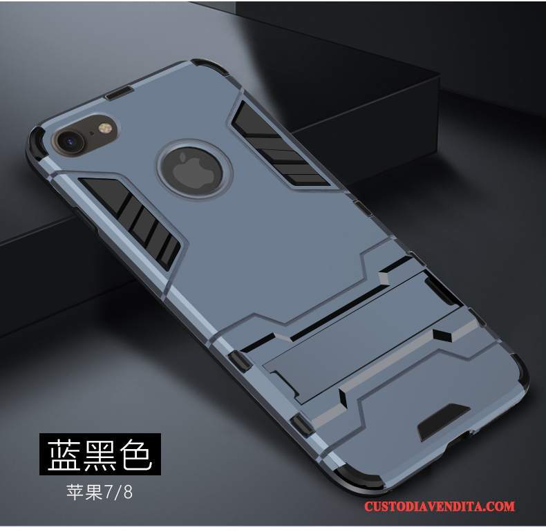 Custodia iPhone 8 Colore Tutto Incluso Tendenza, Cover iPhone 8 Creativo Telefono Morbido