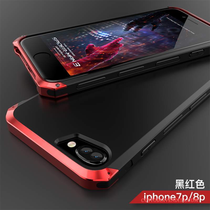 Custodia iPhone 8 Plus Creativo Telefono Tutto Incluso, Cover iPhone 8 Plus Porpora Anti-caduta