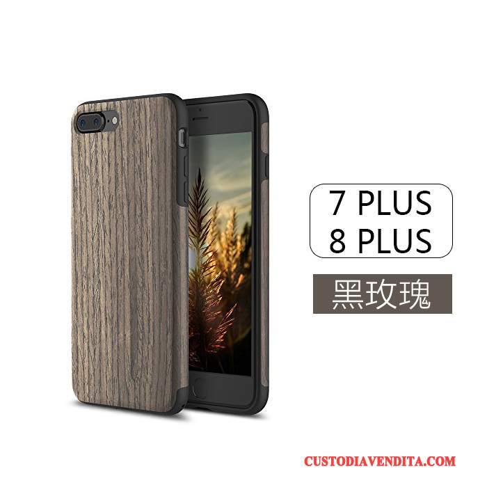 Custodia iPhone 8 Plus Zoccoli Tutto Incluso Nuovo, Cover iPhone 8 Plus Silicone Biancotelefono