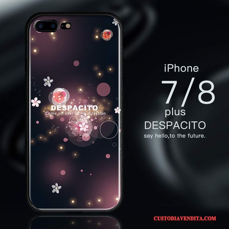 Custodia iPhone 8 Silicone Nuovo Blu, Cover iPhone 8 Protezione Anti-caduta Tutto Incluso
