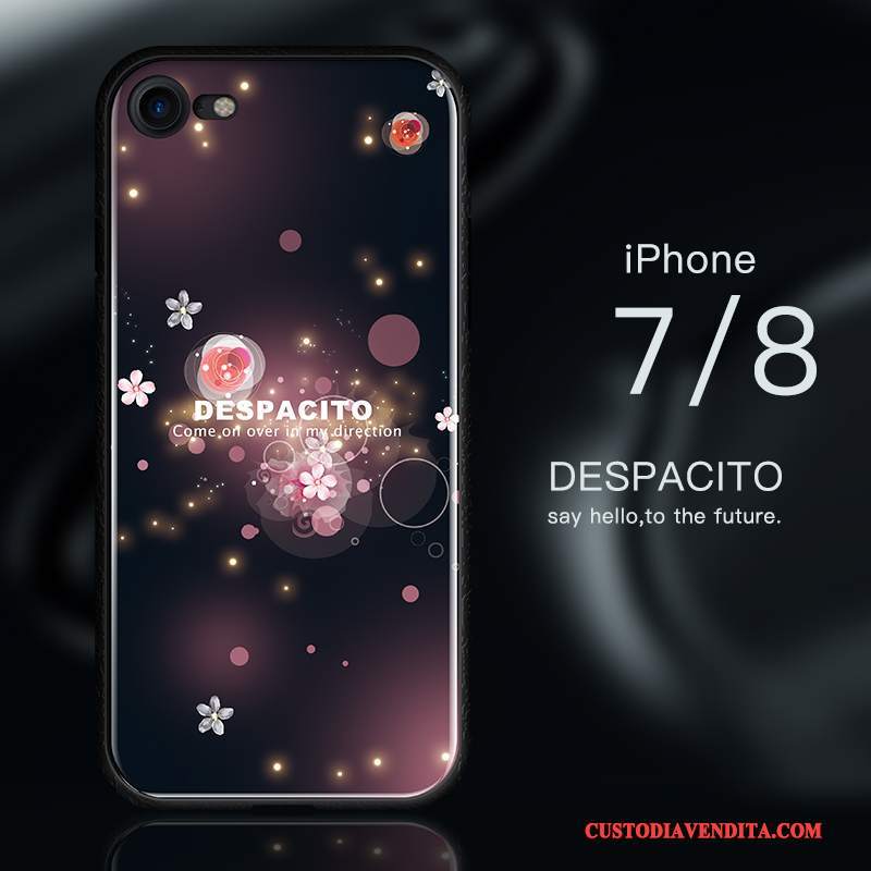 Custodia iPhone 8 Silicone Nuovo Blu, Cover iPhone 8 Protezione Anti-caduta Tutto Incluso