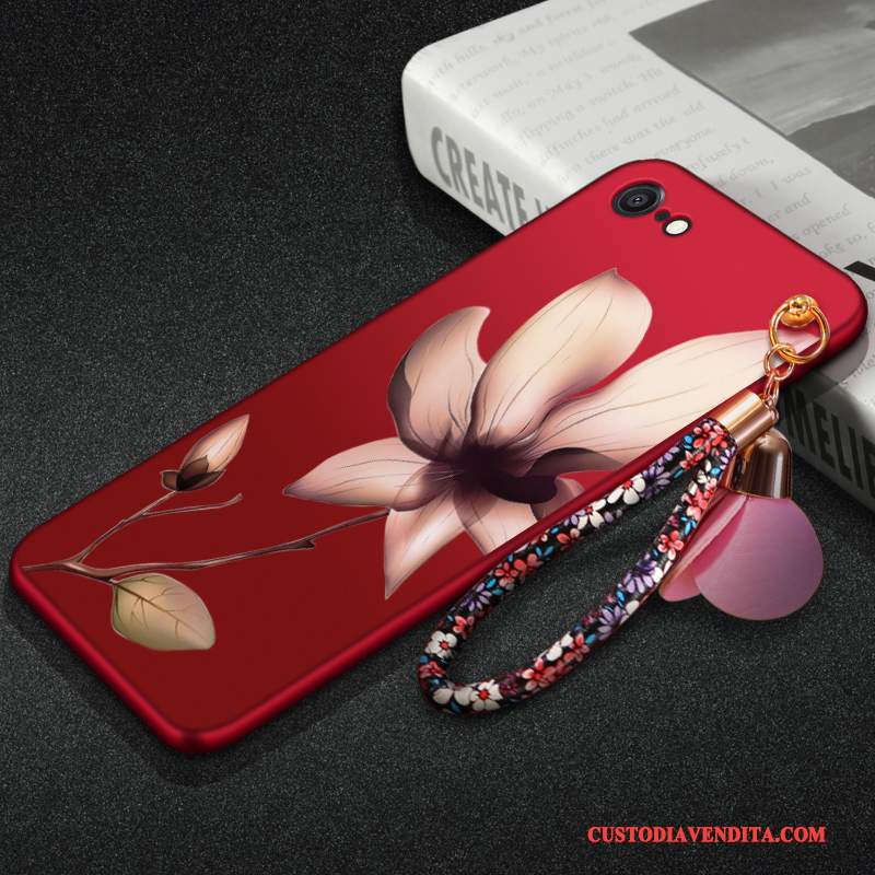 Custodia iPhone 8 Silicone Rosso Tutto Incluso, Cover iPhone 8 Nuovo Marchio Di Tendenza