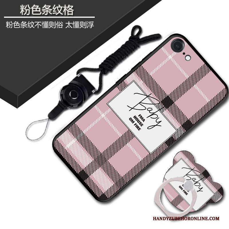 Custodia iPhone Se 2020 Silicone Morbido Fiori, Cover iPhone Se 2020 Moda Nerotelefono